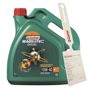 Olej Castrol Magnatec Diesel 10W40 B4 4L zawieszka