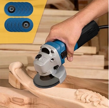 ЦИРКОНИЙНЫЙ АБРАЗИВНЫЙ ДИСК ДЛЯ ШЛИФОВАЛЬНОЙ ЛАМПЫ 125MM P80 INOX