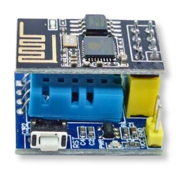 Zestaw DHT11 czujnik temperatury wilgotności + moduł ESP-01S WiFi ESP8266EX