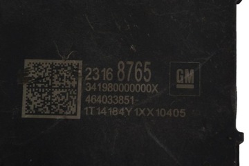 CHEVROLET CORVETTE C7 2015 ŘÍZENÍ / MODUL VENTILÁTORŮ