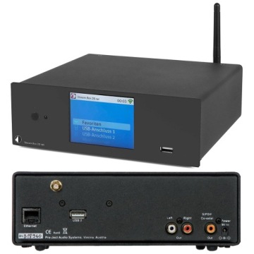 PRO-JECT STREAM BOX DS NET STREAMER WI-FI ЧЕРНЫЙ
