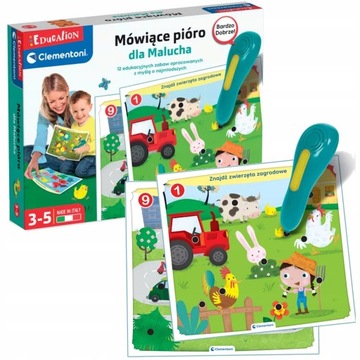 MÓWIĄCE PIÓRO DLA MALUCHA EDUKACYJNA ZABAWA 50725.