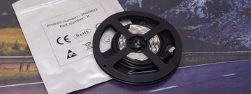 USB светодиодная лента 5В, подсветка ТВ мебели, 1м Синяя