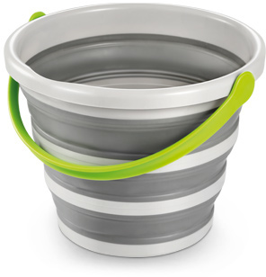 WIADRO PROFIMATE 10L SKŁADANE Z UCHWYTEM WYLEWKĄ