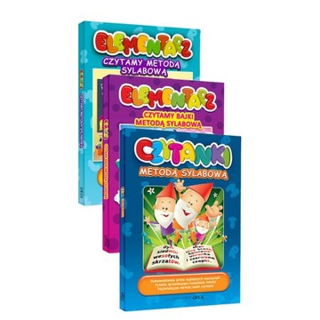 Pakiet Elementarz Czytamy metodą sylabową x3