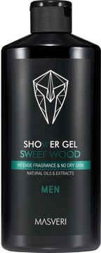 MASVERI NATURALNY ŻEL POD PRYSZNIC SWEET WOOD