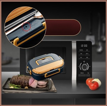 POJEMNIK OBIADOWY LUNCHBOX ŻYWNOŚĆ OBIAD 1,5LLM