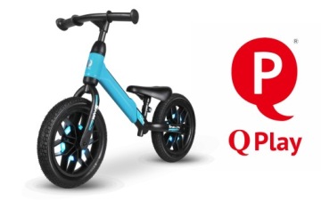 Поездка на беговеле на Qplay Spark Blue