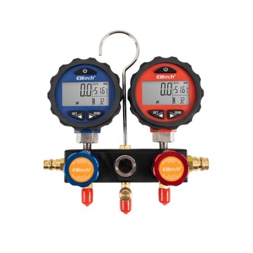 Цифровой манометр Elitech DMG-3 - Полный комплект