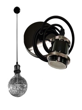 Oprawa wisząca Lampa loft sznur 1xE27