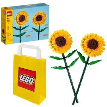 LEGO Okolicznościowe - Słoneczniki 40524 + Torba Lego