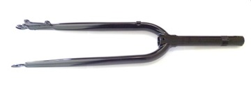 Widelec czarny mat 26