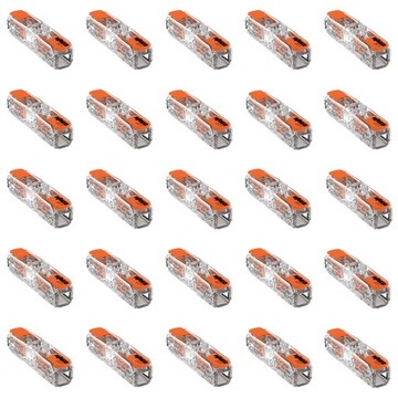WAGO SZYBKOZŁĄCZKA 1x0,2-4mm2 221-2411 25 szt