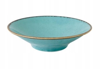 TALERZ 200MM GŁĘBOKI PORCELANOWY BŁĘKITNY 1 SZT.