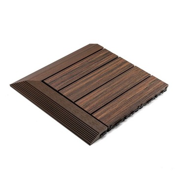 Платформа для террасы, панель из красного дерева премиум-класса 30x30x2,5 см