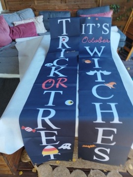 Дверные баннеры на Хэллоуин, 2 штуки для подвешивания