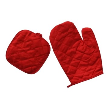 РОЖДЕСТВЕНСКАЯ КУХОННАЯ ПЕРЧАТКА + Подушечка для горшка PAW SANTA