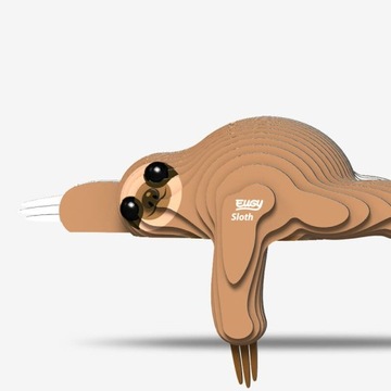PUZZLE 3D LENIWIEC UKŁADANKA Przestrzenna Eugy Eko