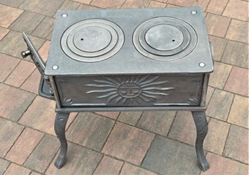 ЧУГУННАЯ ПЕЧЬ ЦЫГАНЕК GOAT GARDEN HEART