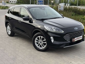 Ford Kuga III SUV 2.0 EcoBlue 190KM 2021 Ford Kuga Ford Kuga 2.0 EcoBlue AWD Titanium X Kamery BEZWYPADKOWY JAK NOWY, zdjęcie 2