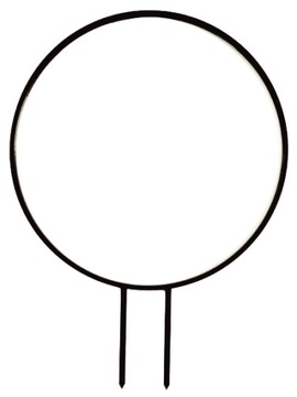 ОПОРА ДЛЯ ЦВЕТОЧНОЙ ПЕРГОЛЫ КРУГЛАЯ 1 ОБОДКА 20 см