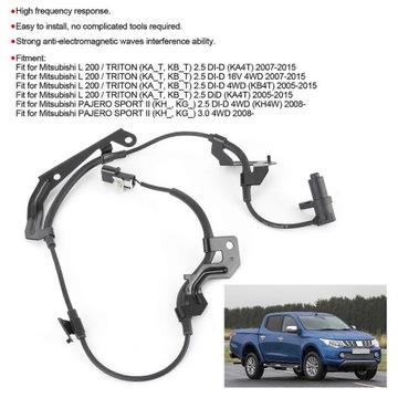 KOLA ABS MN102574 PŘÍSLUŠENSTVÍ NÁHRADNÍ VHODNÉ DO MITSUBISHI L 200 / PAJERO