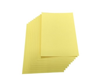 Papier biurowy brystol kolorowy A3 żółty kolor