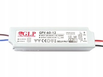ZASILACZ LED GLP 12V/5A 60W GPV-60-12