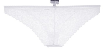 TEZENIS calzedonia majtki białe koronkowe XL