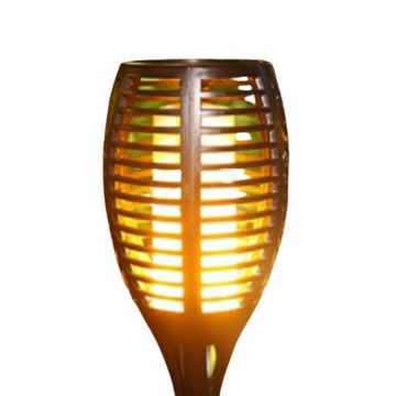 LAMPA SOLARNA LED OGRODOWA POCHODNIA 12 LED 65 CM