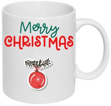 KUBEK PREZENT WIGILIA MIKOŁAJ MERRY CHRISTMAS