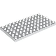 LEGO Duplo Płytka 6x12 Biała 1szt