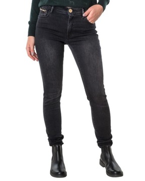 Spodnie TRUSSARDI damskie jeansowe rurki skinny 26