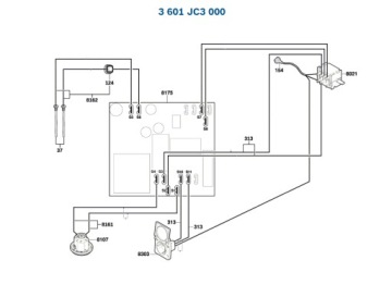 Основной корпус пылесоса BOSCH GAS35LAFC 000