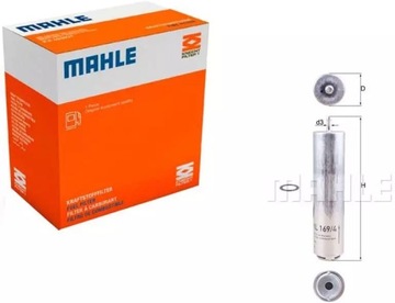 KNECHT FILTR PALIWA KL 169/4D