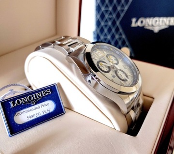 Longines Conquest Chrono L3.700.4.78.6 St.Moritz Special Edition-Nowy
