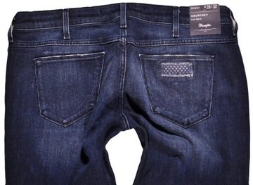 WRANGLER spodnie SKINNY low COURTNEY _ W25 L34