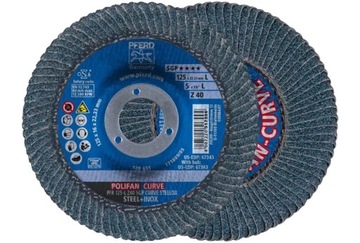 PFERD PFR 125-L Z 40 SGP CURVE STEELOX