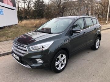 Ford Kuga II SUV Facelifting 2.0 TDCi 150KM 2018 ZADBANY FORD KUGA 2.0 TDCI TREND KLIMA ALU HAK SUPER STAN