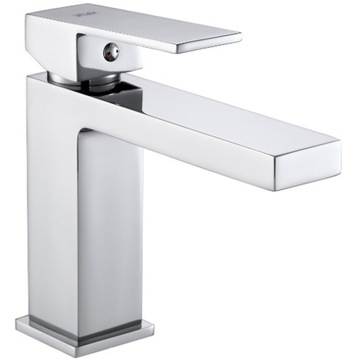 НИЗКАЯ КВАДРАТНАЯ РАКОВИНА FATTER, ОДНА РУЧКА ARS VALVEX ХРОМ