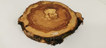 Ломтик яблока 39x38см, дерево для стола из смолы