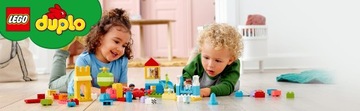 LEGO DUPLO КОРОБКА С КИРПИЧАМИ БОЛЬШАЯ 10914 БОЛЬШОЙ НАБОР DELUXE С КОРОБКОЙ