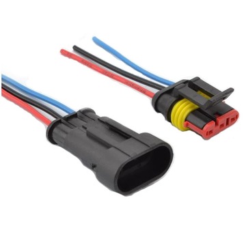 KOSTKA WTYK ZŁĄCZE HERMETYCZNE SUPERSEAL 3 PIN KAB
