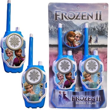 НАБОР FROZEN 3in1 WALKIE TALKIE 2x ЖЕСТКОВОЛНОВЫЕ ЧАСЫ С ПРОЕКТОРОМ