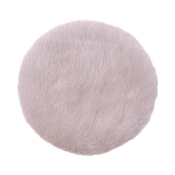 1/12 Имитация напольного коврика Micro Khaki Round L