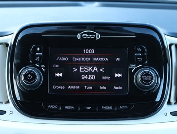 Fiat 500 II Seria 4 1.2 69KM 2018 Fiat 500 1.2, Salon Polska, Klima, Parktronic, zdjęcie 11