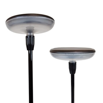 4x светодиодные солнечные лампы, встроенная пластина UFO. Нейтральный датчик сумерек 4000K.