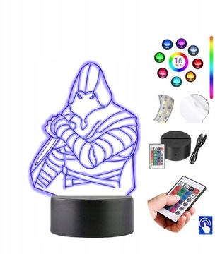 Lampka na biurko Valorant Omen 16kol LED PLEXIDO