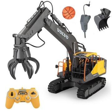 ZDALNIE STEROWANA KOPARKA GĄSIĘNICOWA VOLVO DUŻA