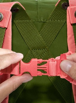 Fjallraven Unisex Kånken Chest Strap, Ox Red, One Size UK